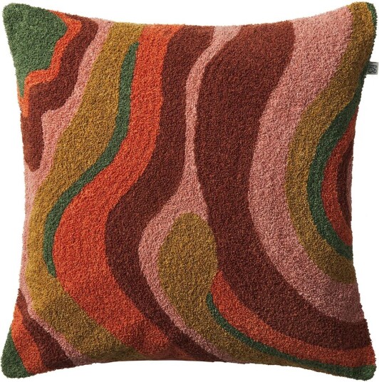 Chhatwal & Jonsson Sagar putetrekk 50 x 50 cm Apricot orange-rose