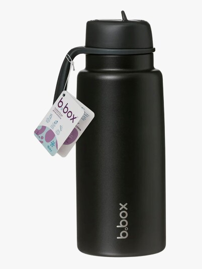B.box Vannflaske Med Flip Top 1l Deep Space