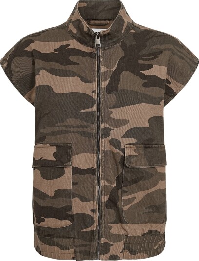 Nümph Nucameron Vest Khaki green S/M