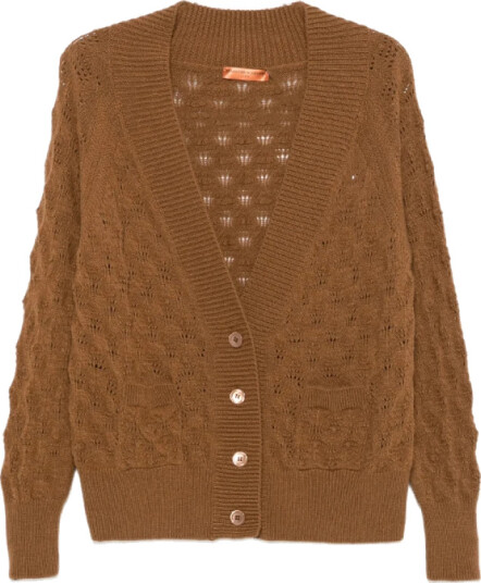 Ermanno Scervino Dame Strikkevarer Brun L,