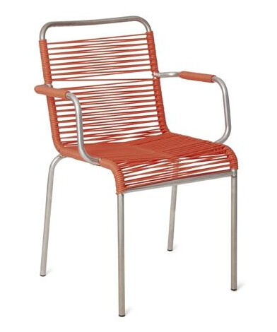 Fiam Mya Spaghetti Spisestol med Armlener Oransje Fiam Mya Spaghetti Spisestol med Armlener Oransje