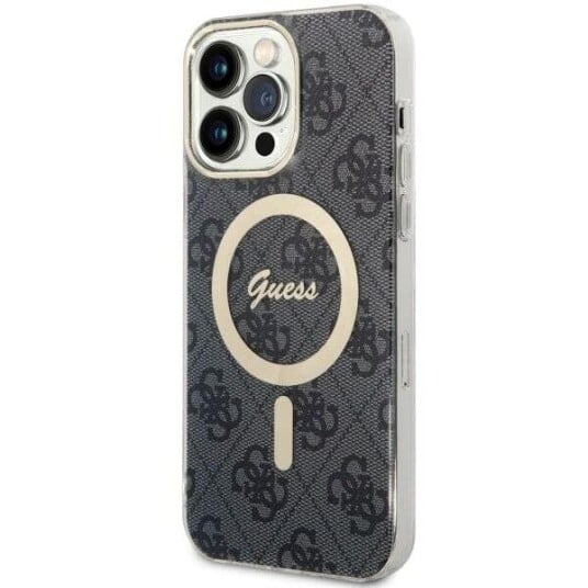 Guess 4G MagSafe Mobildeksel til iPhone 14 Pro Max Svart