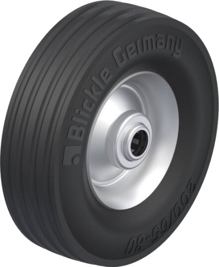 Blickle 262915 V 205/20R Styrehjul For Tung Last, Hjuldiameter 200 Mm, Maks Bæreevne 225 Kg, 1 Stk