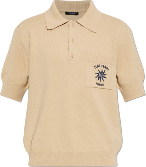 Balmain Herre Strikkevarer Beige XL, Balmain Herre Strikkevarer Beige XL,