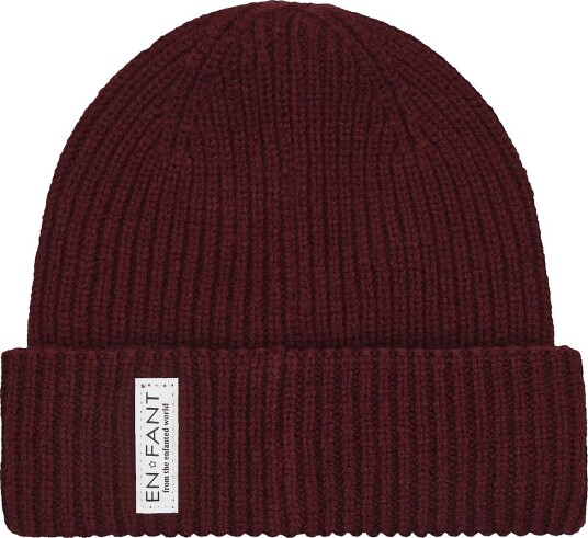En Fant Beanie W. Lining   Burgundy   48