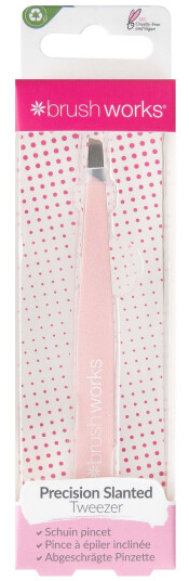 Brushworks Precision Slanted Tweezers