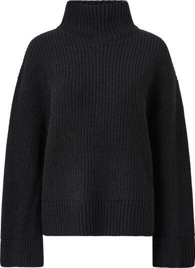 Gina Tricot   Genser Knitted turtleneck sweater   Svart