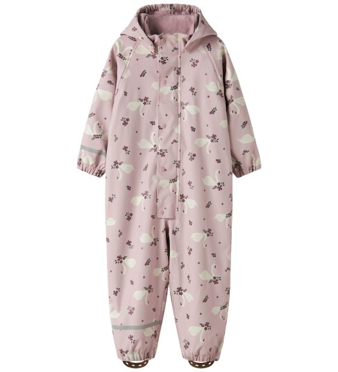 Name It Nmfdry10 Rain Suit Fleece Aop Fo Purple 98 Name It Nmfdry10 Rain Suit Fleece Aop Fo Purple 98