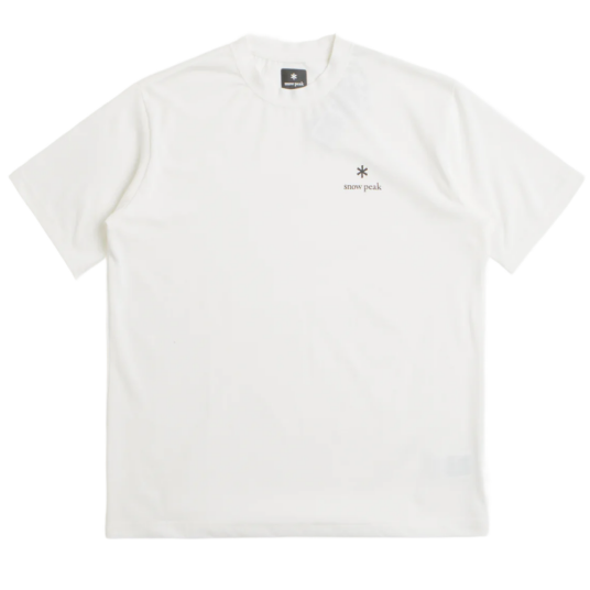 Snow Peak Nsd Logo T Shirt Off White Off White M