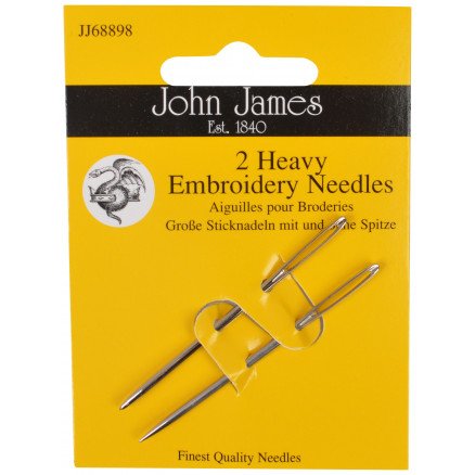 John James broderinåler Heavy Duty 2 stk. John James broderinåler Heavy Duty 2 stk.