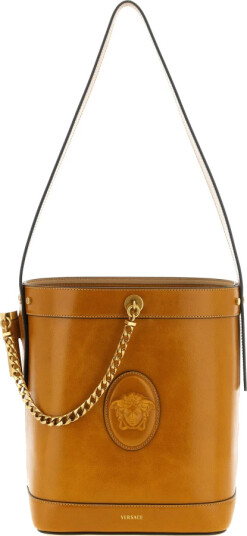 Versace Dame Vesker Brun ONE SIZE,