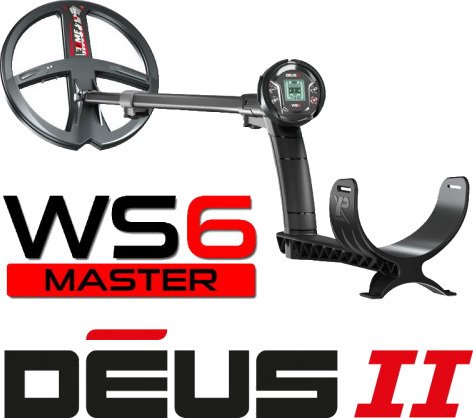 XP DEUS II WS6 Master Metalldetektor 22FMF-WS6