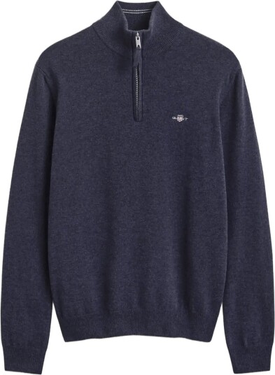 Gant Superfine Lambswool Hz DARK NAVY MELANGE 3XL Gant Superfine Lambswool Hz DARK NAVY MELANGE 3XL