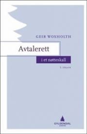 Avtalerett i et nøtteskall Pent brukt bok med markeringer