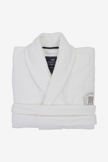 Lexington Badekåpe Hotel Velour Robe Hvit Lexington Badekåpe Hotel Velour Robe Hvit