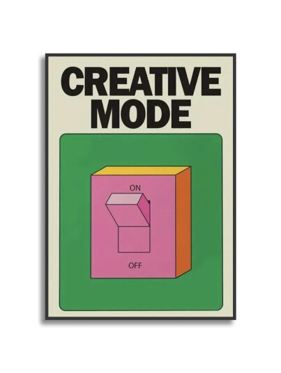Plakat Kreativ Modus Plakat Kreativ Modus