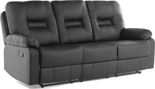 Bergen Sofa 3 seter Svart