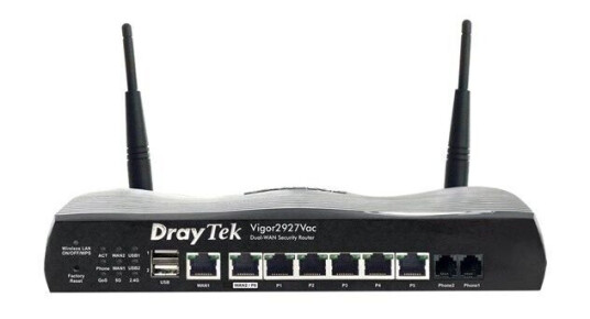 DrayTek Vigor 2927VAC - Wireless router 802.11a/b/g/n/Wi-Fi 5 Wave 2