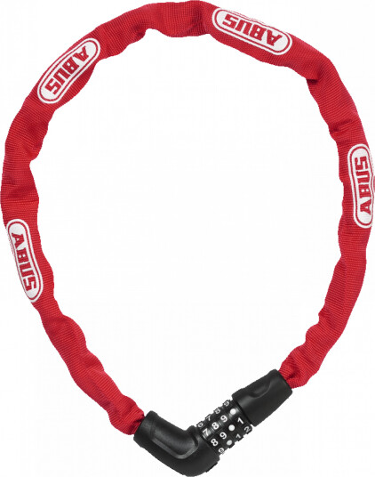 Sykkellås ABUS Steel-O-Chain 5805C/75 Red Sykkellås ABUS Steel-O-Chain 5805C/75 Red