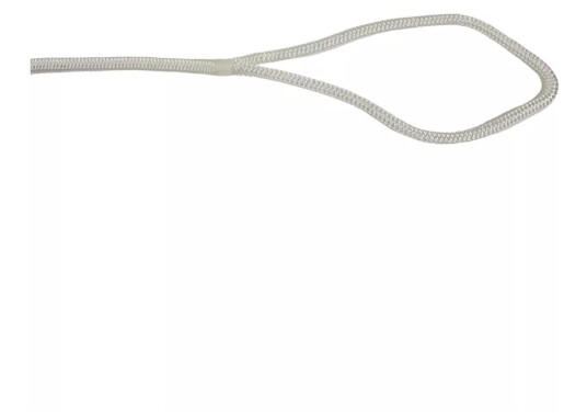 Flettet Fortøyningsline 10mmx6m Hvit Polyester