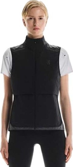 On Weather Vest Dame Black/Eclipse XL
