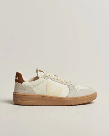 Veja V 82 Sneaker Pure Calcaire/Cognac