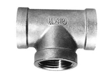 Rustfrit T-rør 3/4"