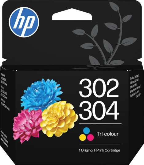 HP 302 304 Tri-color Original Ink Cartridge