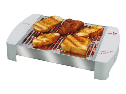 Jata Electro Tt589 Pan Crujiente - Liggende Toastjern - Inox/White Jata Electro Tt589 Pan Crujiente - Liggende Toastjern - Inox/White