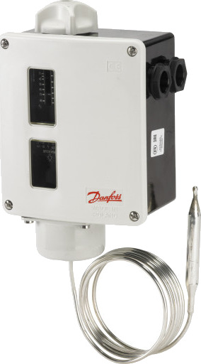 Danfoss RT101 Termostat 25-90 °C med Fjernføler og IP54