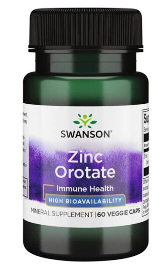 Swanson Zinc Orotate - 60 Kapsler Swanson Zinc Orotate - 60 Kapsler