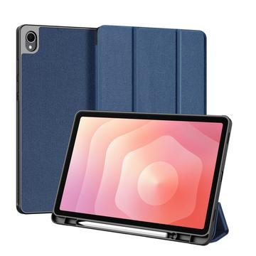 Dux Ducis Samsung Galaxy Tab S11 Domo Tri-Fold Smart Folio-etui Blå