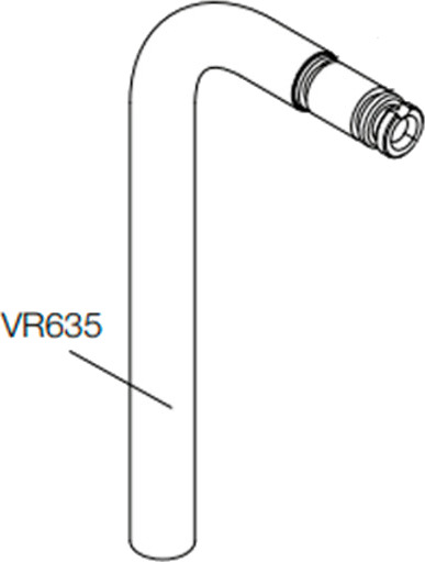 VOLA VR635-19 Messing