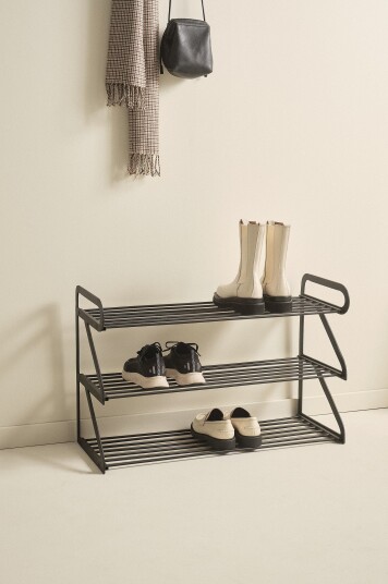 Jotex Skohylle Med 3 Plan Matt black CALVER 1703475010 Jotex Skohylle Med 3 Plan Matt black CALVER 1703475010