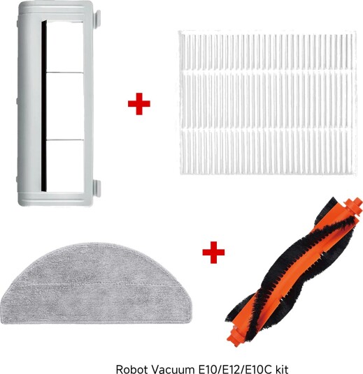 Xiaomi Robot Vacuum Filter+Mop Pad+Brush Cover+Main Brush Bundle Xiaomi Robot Vacuum Filter+Mop Pad+Brush Cover+Main Brush Bundle