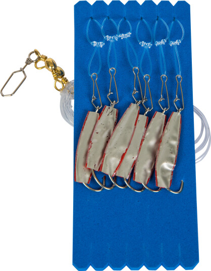 Osean Kroksett Makrellharpe 5 stk Reflexbait 4/0 Osean Kroksett Makrellharpe 5 stk Reflexbait 4/0