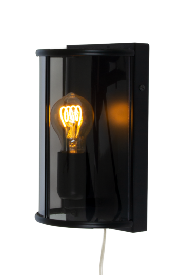 Aneta Lighting Budgie vegglampe sort/sotet 1530311-02-0 1568933-03-0