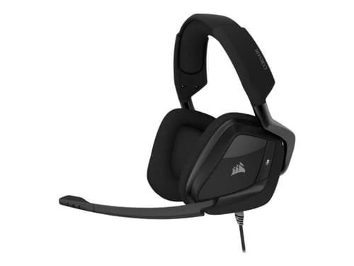 Corsair Gaming Void Elite Surround Hodesett 3,5 Mm Jakk, Usb Stereo Svart Corsair Gaming Void Elite Surround Hodesett 3,5 Mm Jakk, Usb Stereo Svart