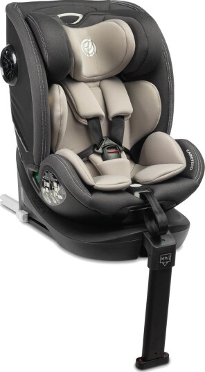 Caretero Fortis I-Size Bilsete Isofix 5-Punktssele 40-150cm Grå