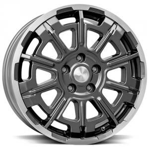 BROCK B45 Himalaya Grey Polish 7x17 5/118 ET62 B71.1 BROCK B45 Himalaya Grey Polish 7x17 5/118 ET62 B71.1