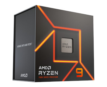 AMD CPU Ryzen 9 7900X 4,7 GHz 12-kjerner AM5 (WOF - med kjøler)