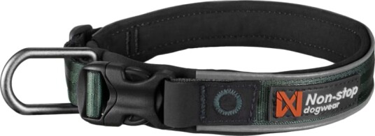 Non-stop Dogwear Roam Hundehalsbånd Small Grønn Non-stop Dogwear Roam Hundehalsbånd Small Grønn