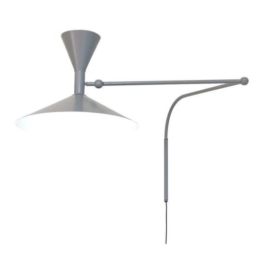 Nemo Lighting - Lampe de Marseille Vegglampe Matt Grey