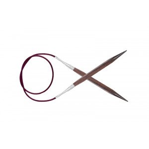 KnitPro Cubics Rundpinde Birk 120cm 6,50mm / 47.2in US10½