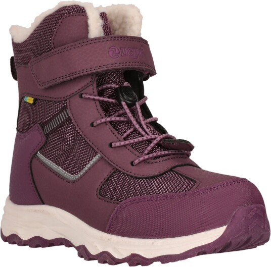 Zig Zag ZigZag Kids" Balful Boot Waterproof V2 Black Plum, 32