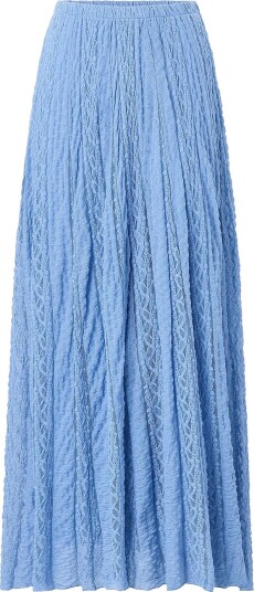 Gina Tricot Maxi skjørt Lace Skirt Blå Gina Tricot Maxi skjørt Lace Skirt Blå