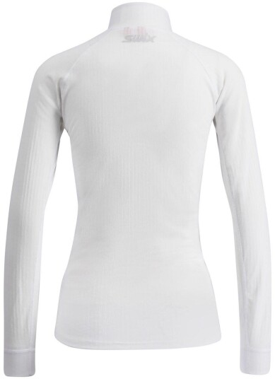 Swix Racex Classic Wind Half Zip Dame Bright White S Swix Racex Classic Wind Half Zip Dame Bright White S