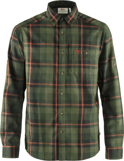 Fjellreven Men's Fjällglim Shirt L , Laurel Green