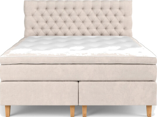 Celine Sengepakke 180x200 cm Beige/Fløyel