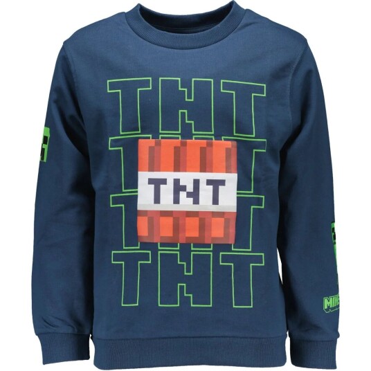 Minecraft Genser TNT Creeper 116 / 6 år Voksen